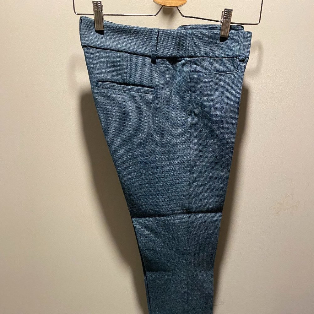 LOFT Skinny Teal Work Pants Sz 4